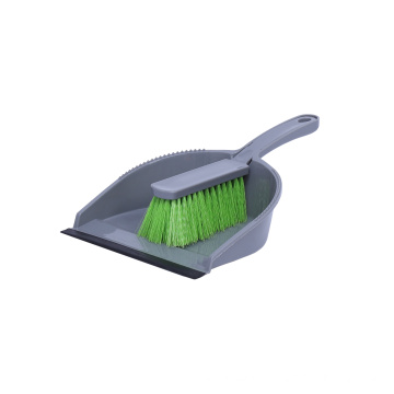 Factory hot selling plastic dust pan and broom home cleaning dustpan brush set